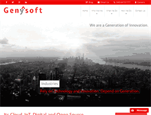 Tablet Screenshot of genysoft.com